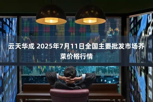 云天华成 2025年7月11日全国主要批发市场芥菜价格行情