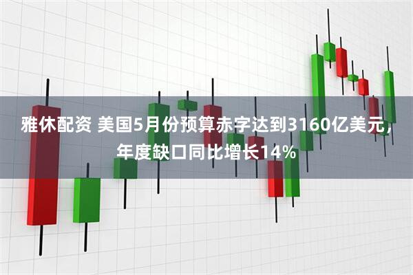 雅休配资 美国5月份预算赤字达到3160亿美元，年度缺口同比增长14%